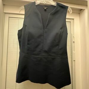 Ann Taylor Navy Blue Sleeveless Top
